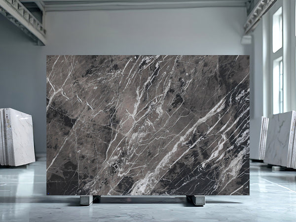 Eminent Brown Marble Slabs - FS41834356 - 2300 x 1850 x 20 mm