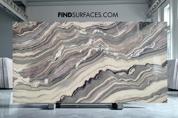 Explosion Blue Quartzite Slabs - FS31915173 - 3450 x 2000 x 20 mm