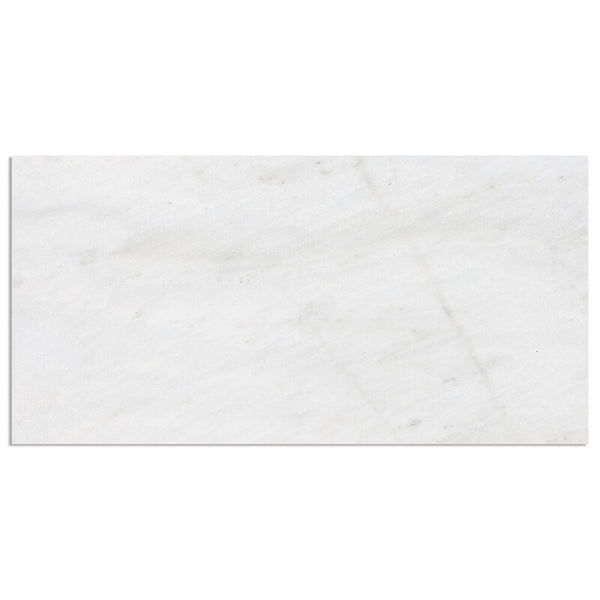 Fantasy White Marble Tiles - Honed