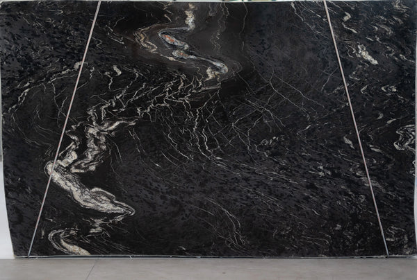 Fusion Black Quartzite Slabs - FS38815516 - 3000 x 1800 x 20 mm