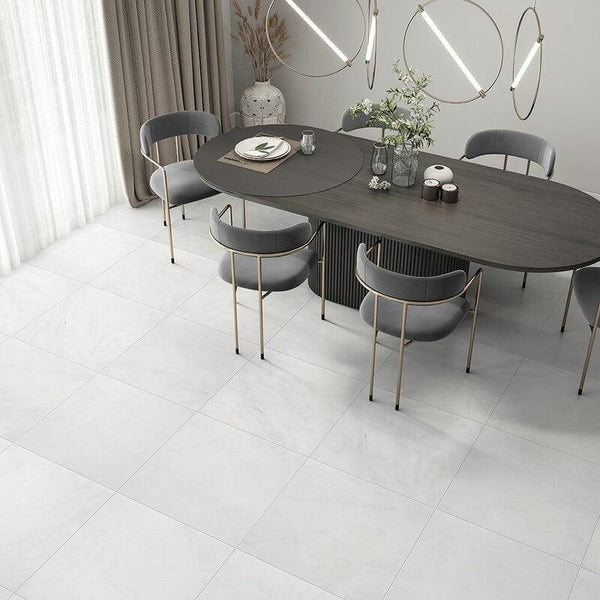 Glacier Marble Tiles - Honed