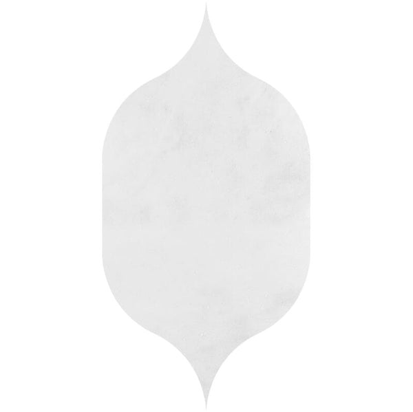 Glacier Marble Gothic Arabesque Tiles - Honed