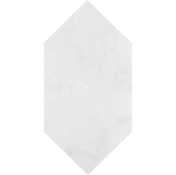 Glacier Marble Large Picket Tiles - Honed