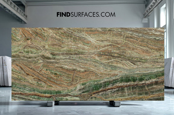 Green Onyx Slabs - FS63098187 - 3260 x 970 x 20 mm
