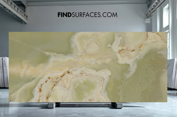 Green Onyx Slabs - FS82730348 - 2270 x 1350 x 20 mm