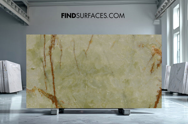 Green Onyx Slabs - FS8932429 - 2430 x 1330 x 20 mm
