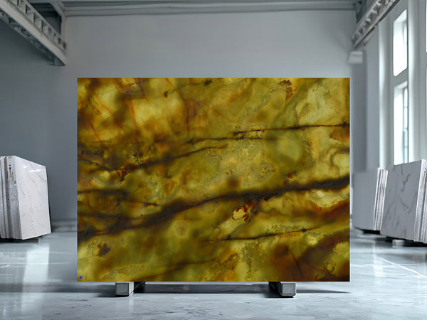 Green Onyx Slabs - FS96955577 - 2000 x 600 x 30 mm