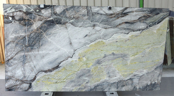 Grey Green Marble Slabs - FS34017964 - 2660 x 1430 x 20 mm