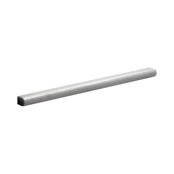 Iceberg Marble Classic Bullnose Pencil Liner - Polished