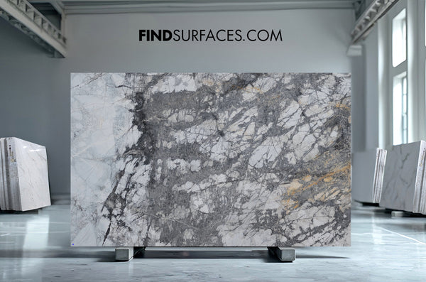 Invisible Grey Marble Slabs - FS61215025 - 2700 x 1750 x 20 mm