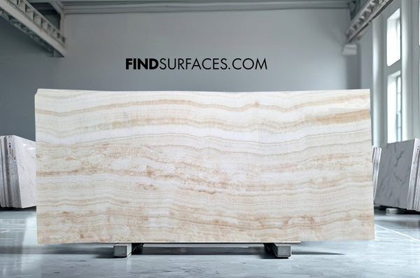 Ivory Onyx Slabs - FS14038700 - 2300 x 1180 x 20 mm