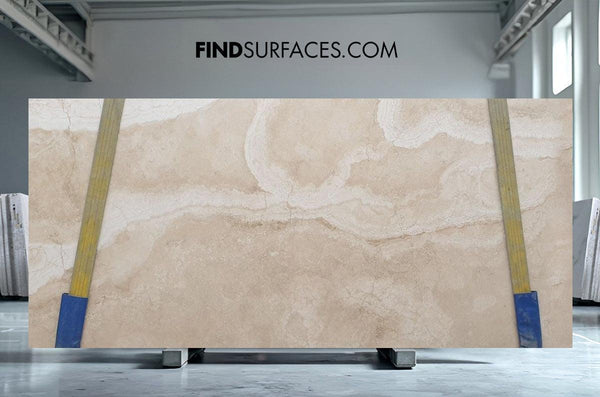 Ivory Travertine Slabs - FS83519549 - 2650 x 1450 x 20 mm