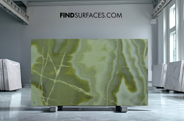Jade Green Onyx Slabs - FS28561389 - 1900 x 1400 x 20 mm