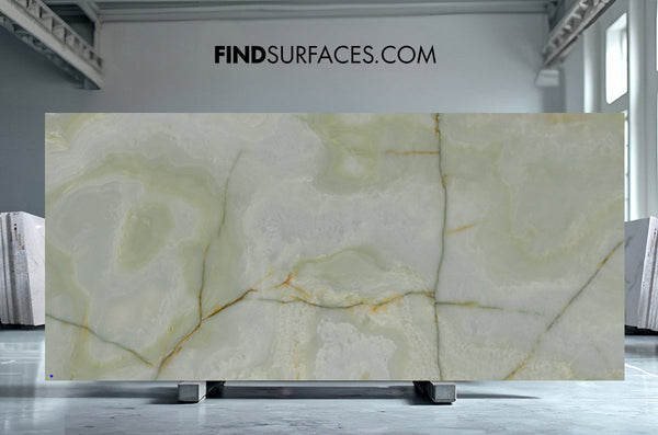 Jade Green Onyx Slabs - FS32622896 - 2300 x 850 x 20 mm