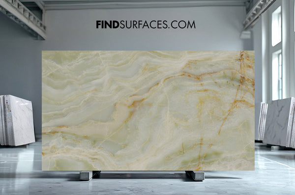 Jade Green Onyx Slabs - FS82545483 - 1740 x 1200 x 20 mm