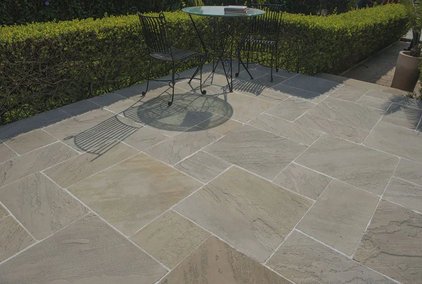 Minori Sandstone Tiles 500 Width RL - Tumbled