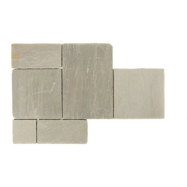 New Grey Barr Tiles - Tumbled