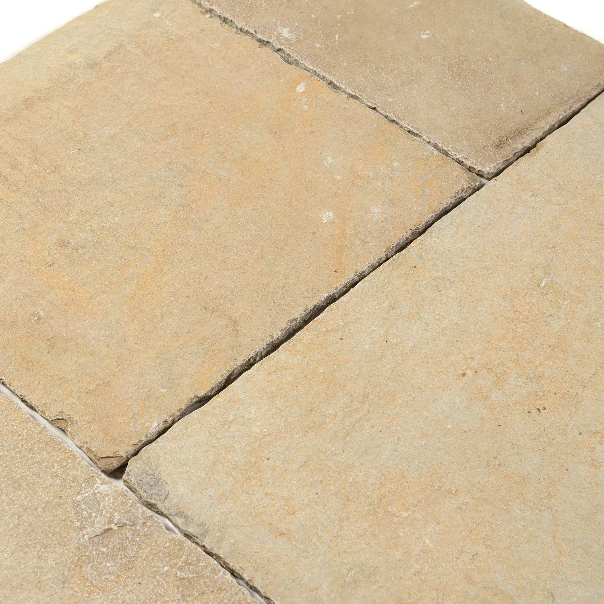 Olive Beige Limestone Tiles - Tumbled – Find Surfaces Ltd