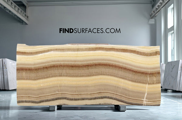 Orange Onyx Slabs - FS19621121 - 2120 x 900 x 20 mm