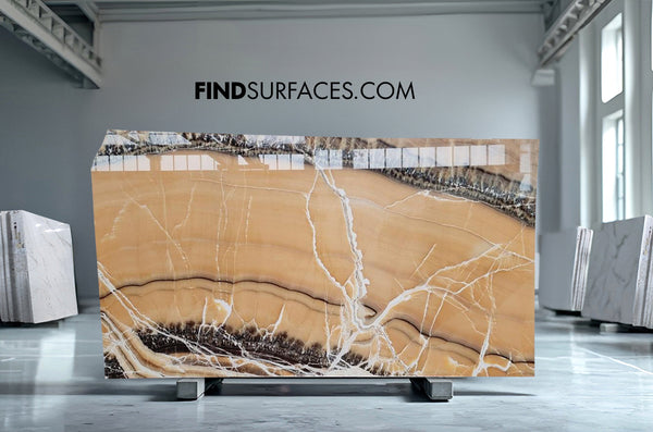 Orange Onyx Slabs - FS29507863 - 2470 x 1260 x 20 mm