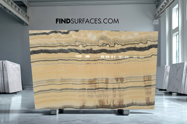 Orange Onyx Slabs - FS34209225 - 2720 x 1730 x 20 mm