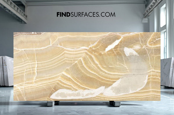 Orange Onyx Slabs - FS73214759 - 3180 x 1580 x 20 mm