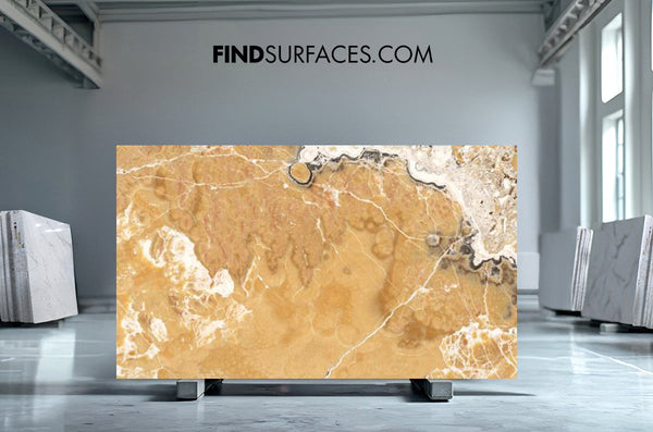 Orange Onyx Slabs - FS79278953 - 2500 x 1400 x 20 mm
