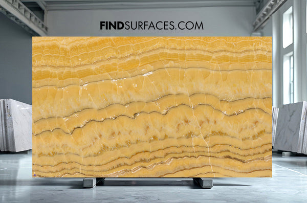 Orange Onyx Slabs - FS79735081 - 2410 x 1450 x 20 mm