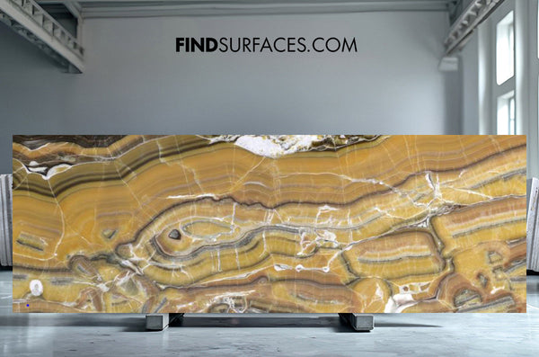 Orange Onyx Slabs - FS9583219 - 2850 x 1280 x 20 mm