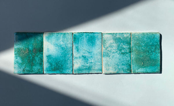 Oxido Terracotta Rectangle Tiles - 004 - Glossy Translucent