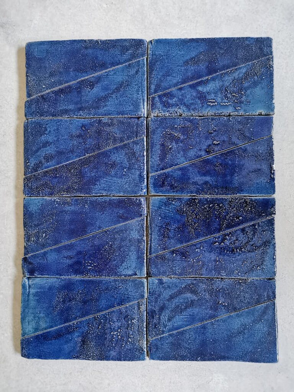 Oxido Terracotta Square Tiles - 001 - Glossy Translucent