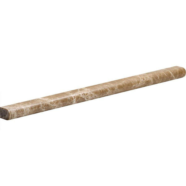 Paradise Marble Classic Bullnose Pencil Liner - Polished