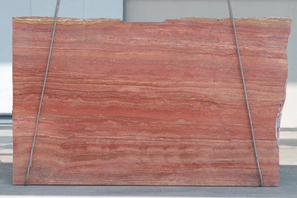 Persiano Rosso Travertine Slabs - FS28961197 - 2500 x 1480 x 20 mm