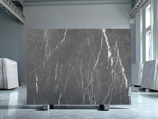 Pietra Grey Marble Slabs - FS58272606 - 3200 x 1600 x 20 mm