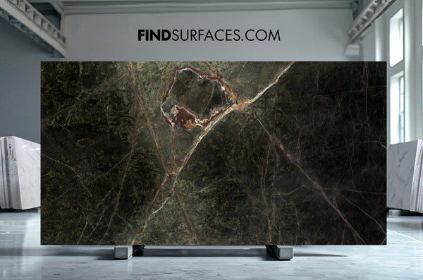 Rain Forest Green Marble Slabs - FS35747159 - 2980 x 1500 x 20 mm