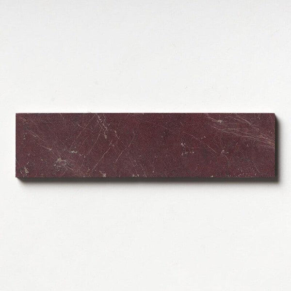 Red Bordeaux Marble Tiles - Honed