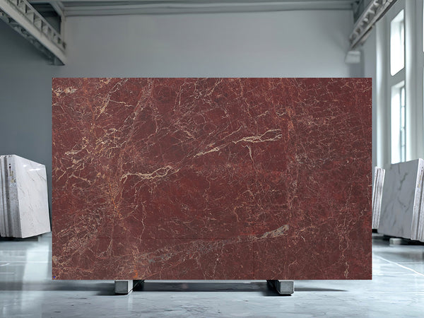 Red Marble Slabs - FS57125118 - 2430 x 1550 x 20 mm