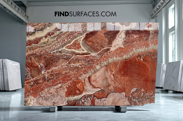 Red Onyx Slabs - FS115822 - 2830 x 1800 x 20 mm