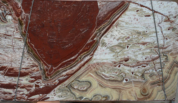 Red Onyx Slabs - FS9475432 - 2650 x 1480 x 20 mm