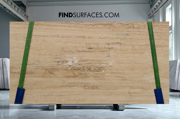 Roman Classico Travertine Slabs - FS44854242 - 2250 x 1300 x 20 mm