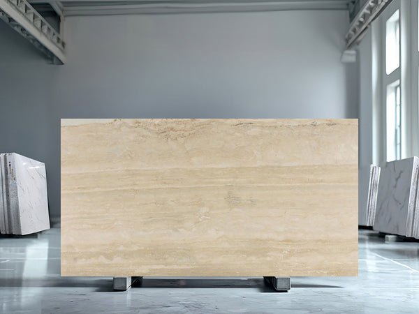 Roman Classico Travertine Slabs - FS96648390 - 2970 x 1370 x 20 mm