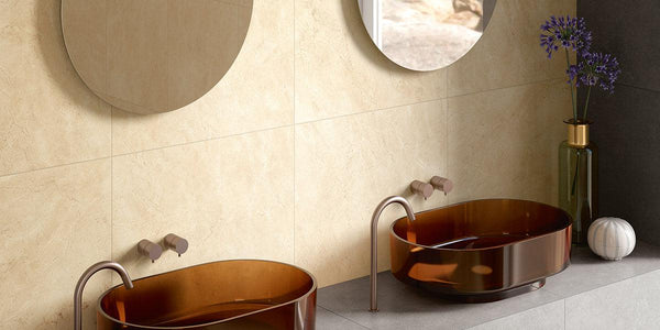 Royal Marfil Marble Effect Tiles - Honed