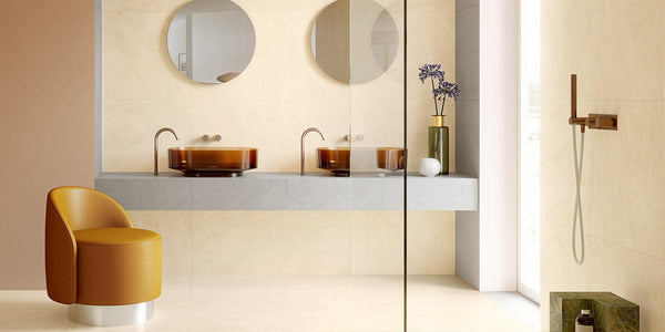 Royal Marfil Marble Effect Tiles - Honed