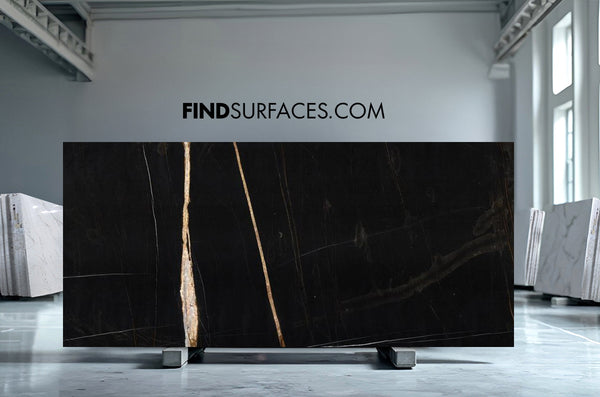 Sahara Noir Marble Slabs - FS27624039 - 2080 x 1050 x 20 mm