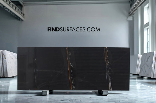 Sahara Noir Marble Slabs - FS46669168 - 2960 x 1130 x 20 mm