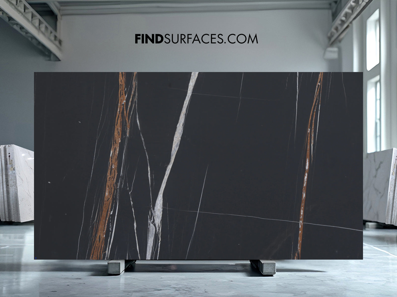 Sahara Noir Marble Slabs - FS55074563-2 - 2800 x 1500 x 20 mm In Stock ...