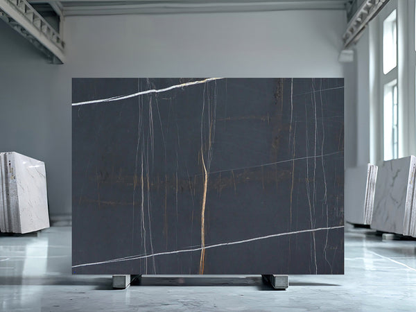Sahara Noir Marble Slabs - FS81231493 - 1000 x 1000 x 15 mm
