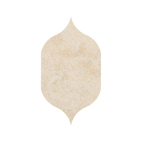 Seashell Limestone Gothic Arabesque Tiles - Honed