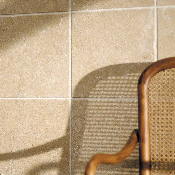 Seashell Limestone Tiles - Honed