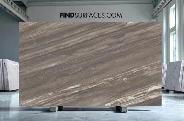 Sequoia Brown Marble Slabs - FS38144245 - 3330 x 1950 x 20 mm